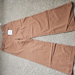 NEW PISTOLA jasmine high rise wide leg pant in sepia